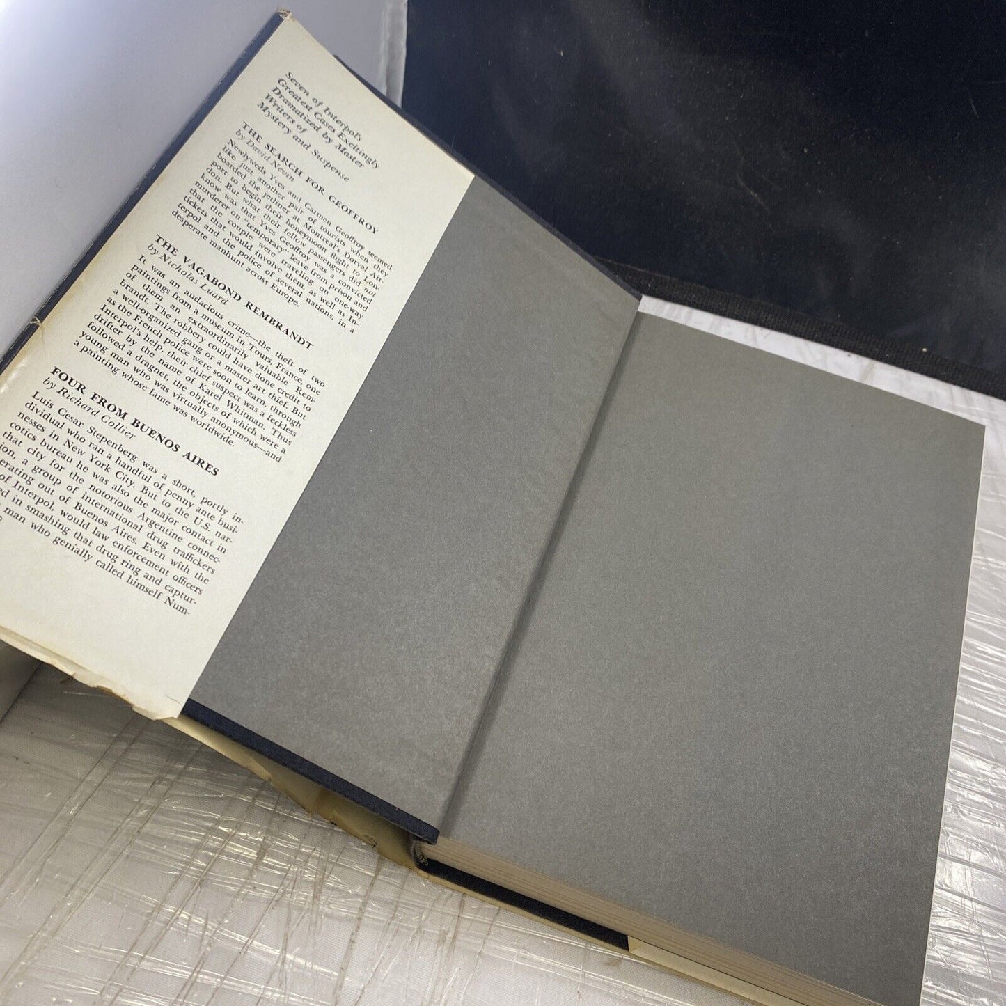 Great Cases of Interpol Hardcover Reader's Digest Editors Vintage History