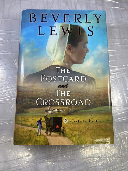 The Postcard/The Crossroad (Amish Country Crossroads 1-2) - Hardcover - VG