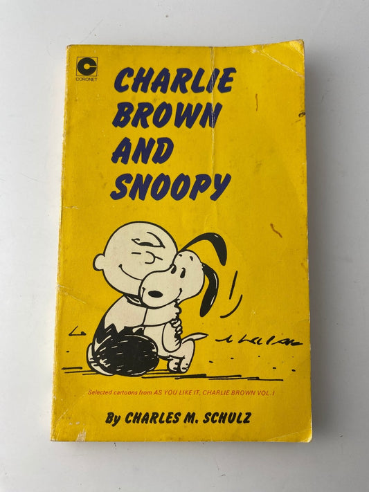 Charlie Brown and Snoopy by Charles M. Schulz 1971 Illustrated Edition