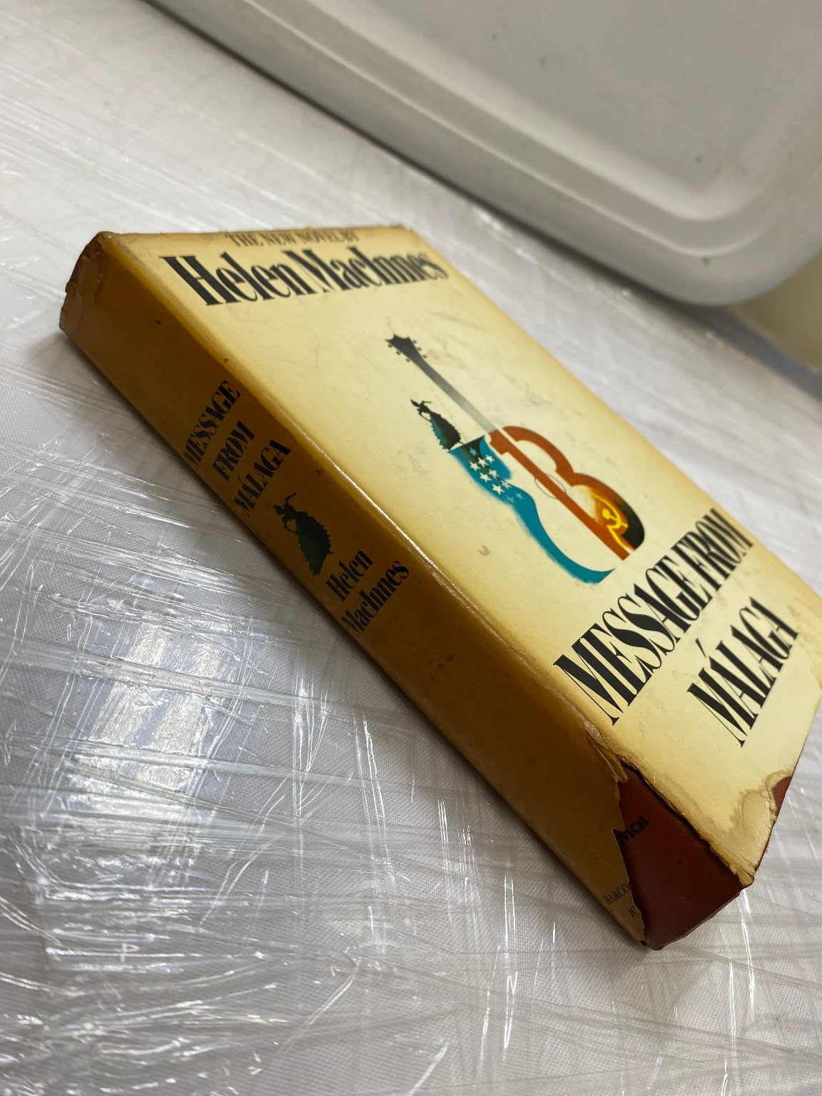 Message From Málaga Helen MacInnes 1971 Book Club Edition Spy Thriller