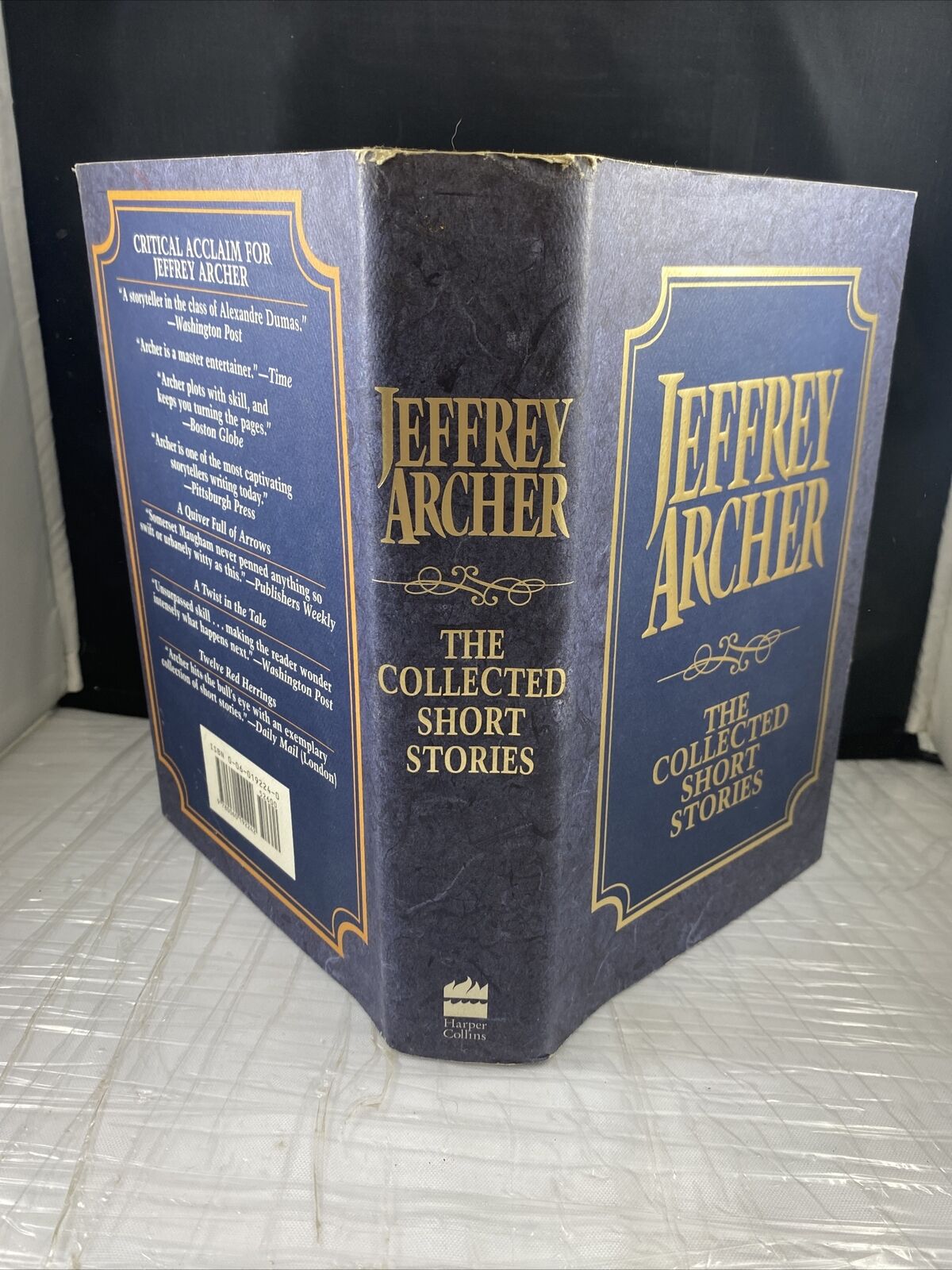 The Collected Short Stories by Jeffrey Archer (1998, Hardcover) First Edition