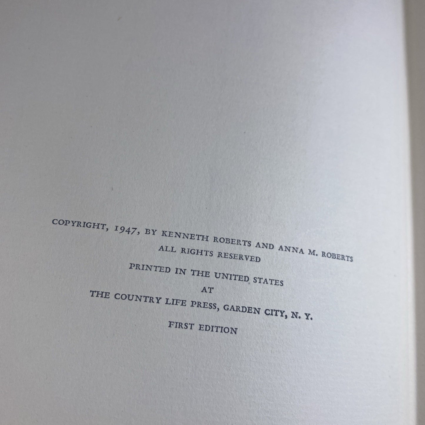 Moreau de St. Mery's AMERICAN JOURNEY [1793-1798] by K. Roberts (1947 First, HC)