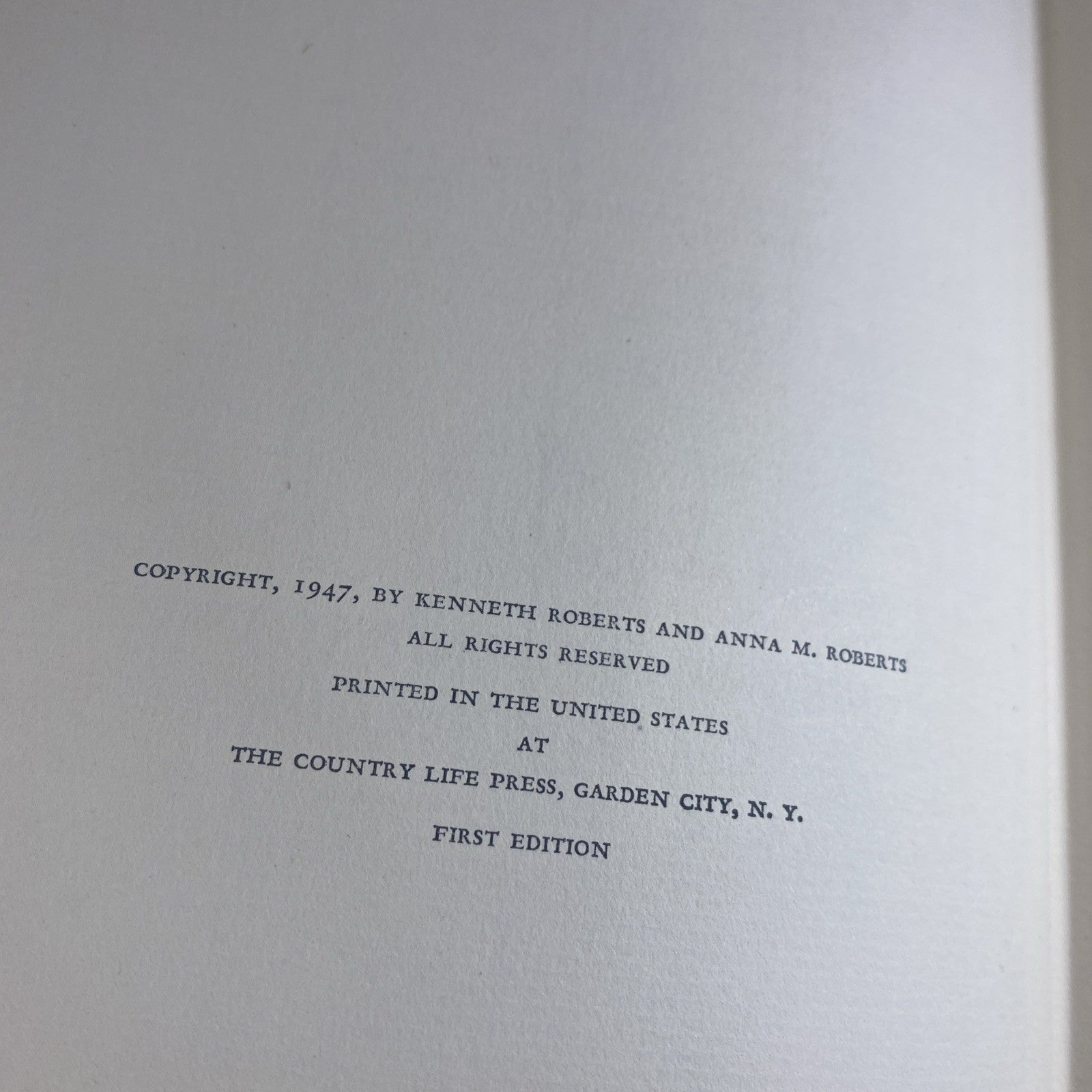 Moreau de St. Mery's AMERICAN JOURNEY [1793-1798] by K. Roberts (1947 First, HC)