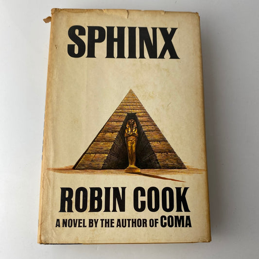 Sphinx Robin Cook 1979 Book Club Edition Thriller G.P. Putnam's Sons