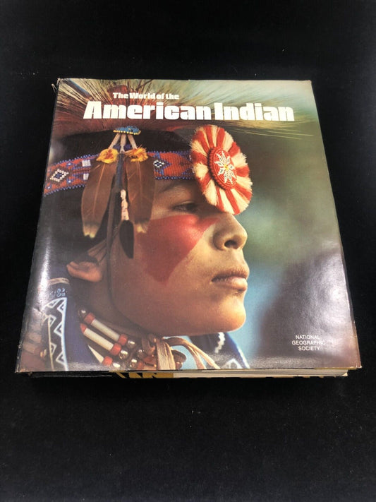 The World of the American Indian 0870447998, hardcover, National Geo POSTER