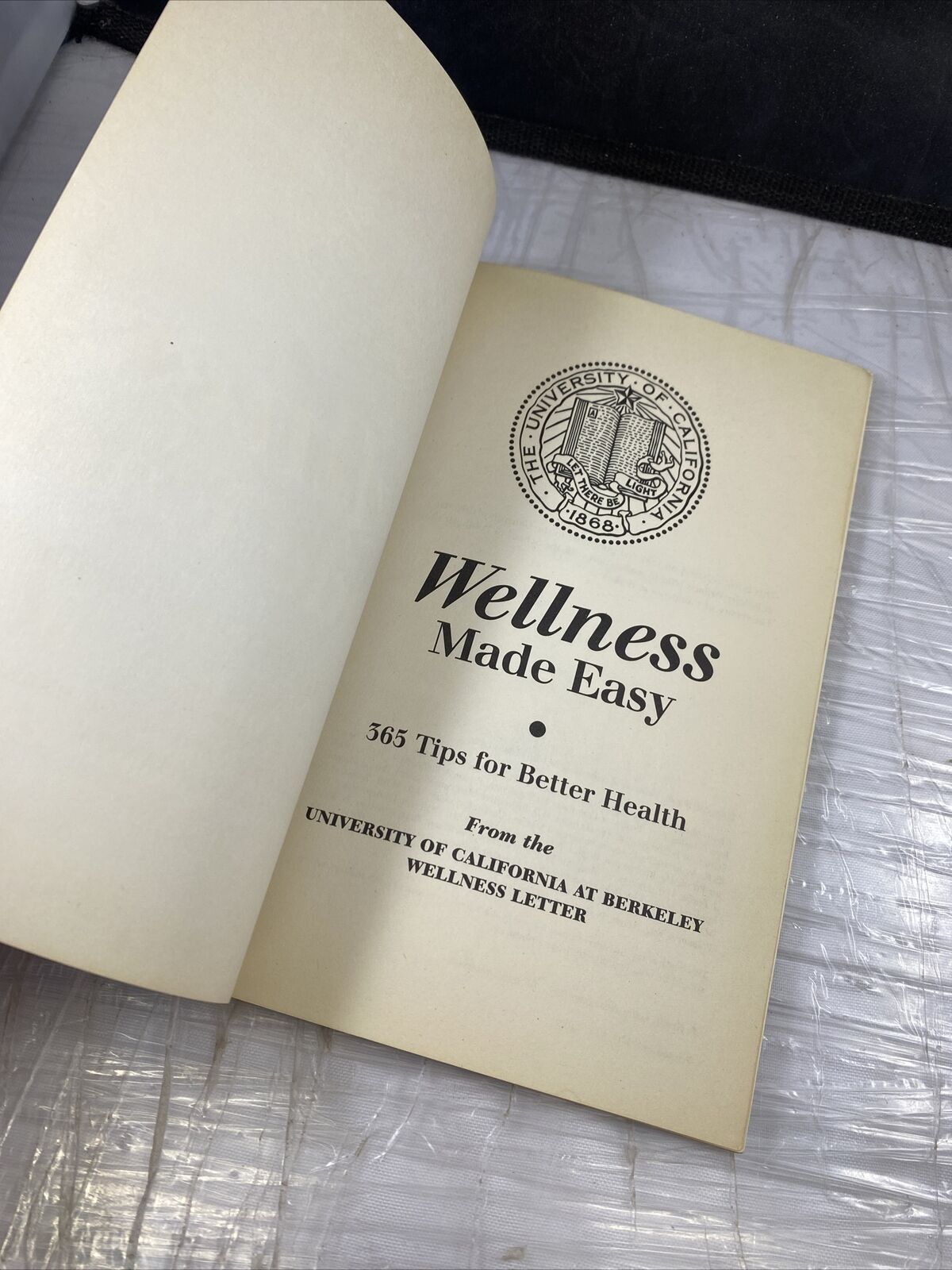 WELLNESS MADE EASY 365 Tips For Better Health from BERKELEY Vintage Self Help