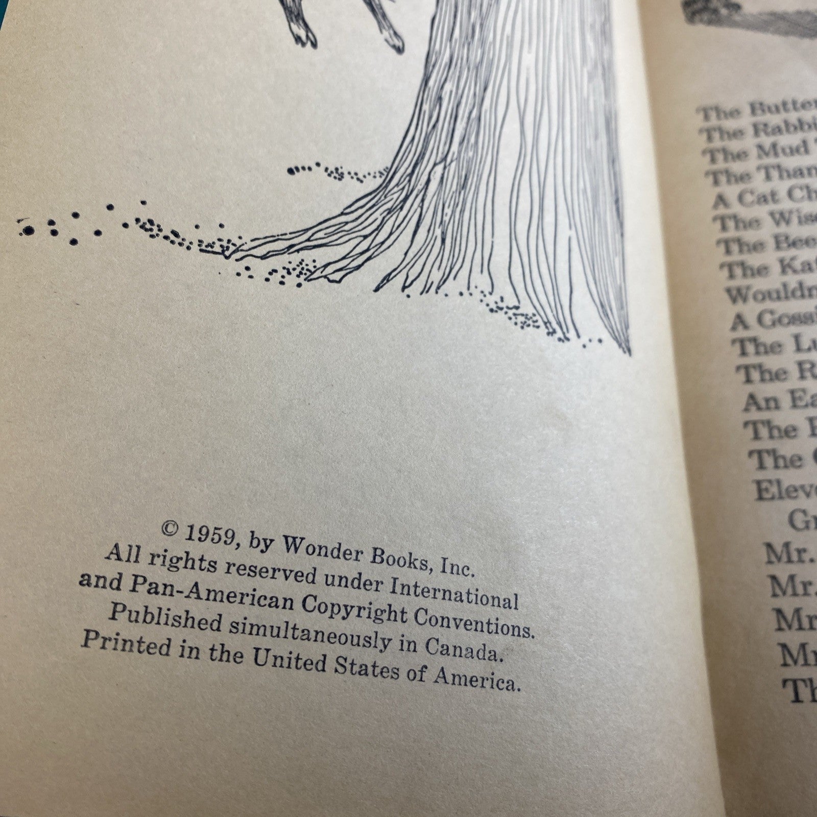 Animal Stories To Read Aloud 1959 Vintage Paperback Wonder Books Crosby Newell