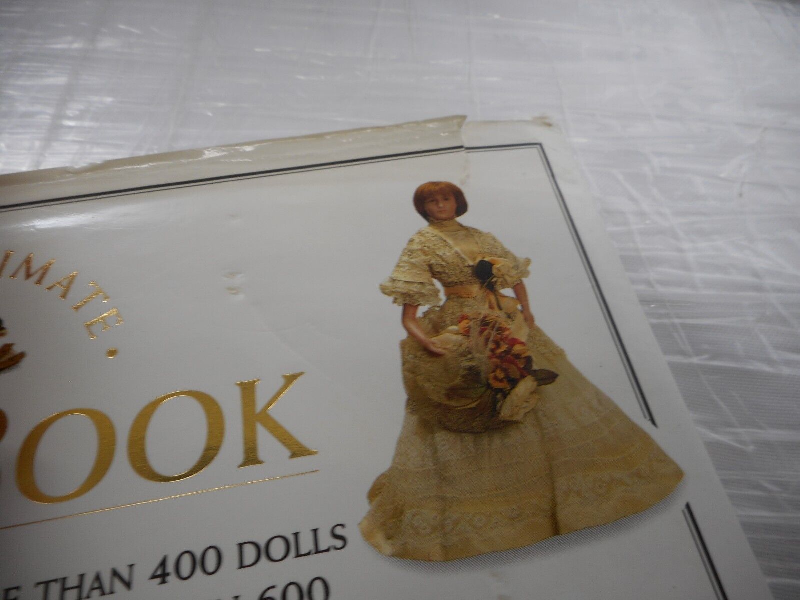 The Ultimate Doll Book by Caroline Goodfellow 1993 Hardcover History 1st PRINT