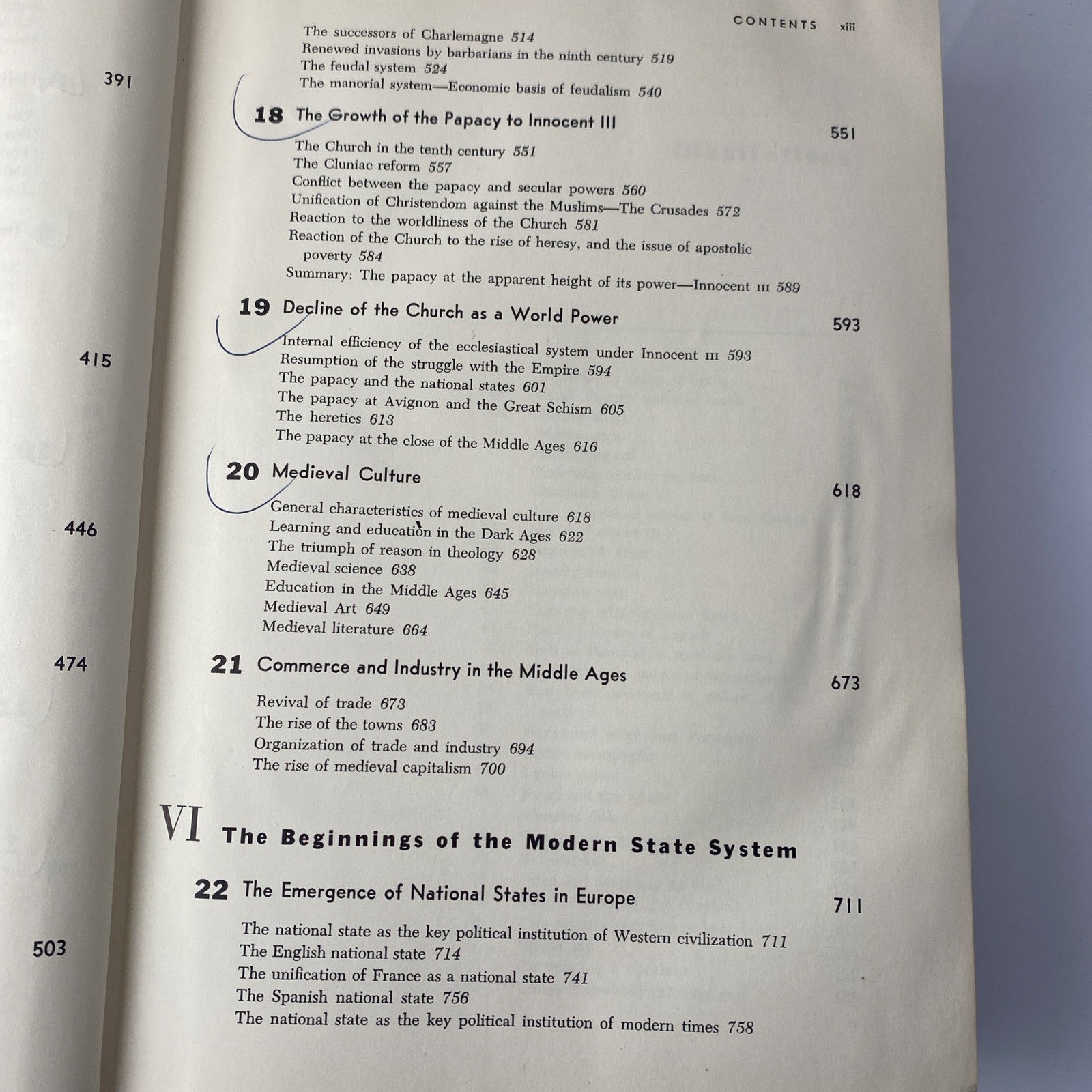 Vintage 50s School History Textbook The Heritage of the Past Easton Heavy Big