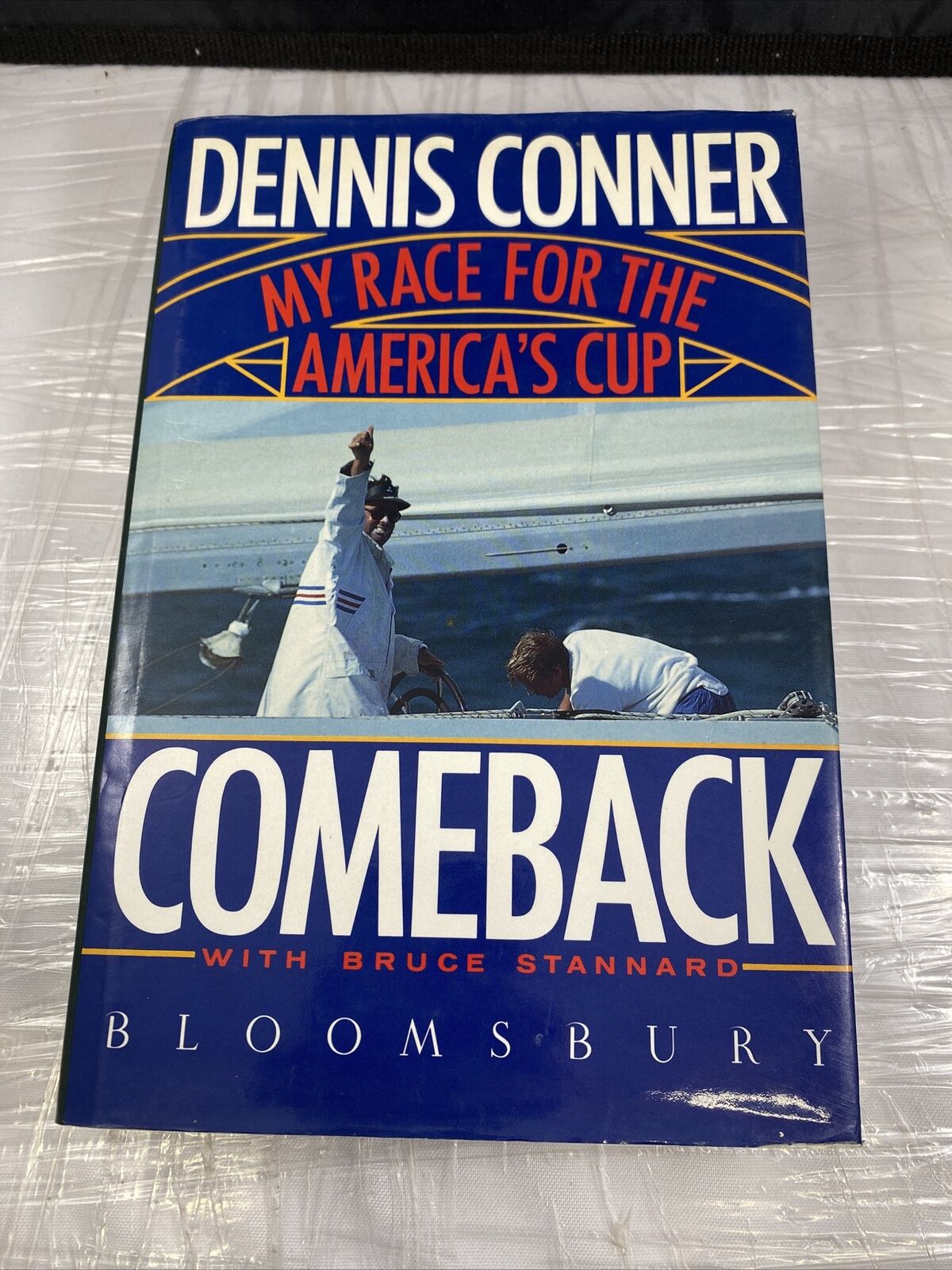 Comeback My Race for the America's Cup Dennis Conner Rare First UK Print Sailing