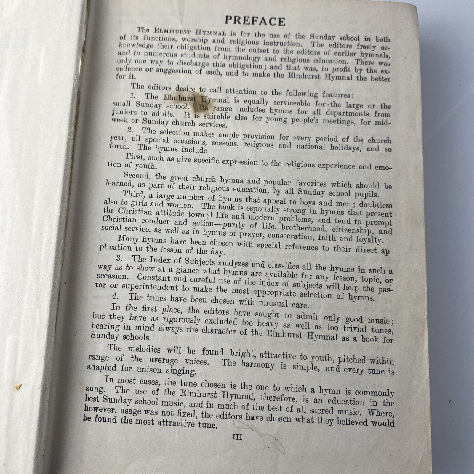 St Louis 1952 Elmhurst Hymnal and Orders of Worship for the Sunday School Songs