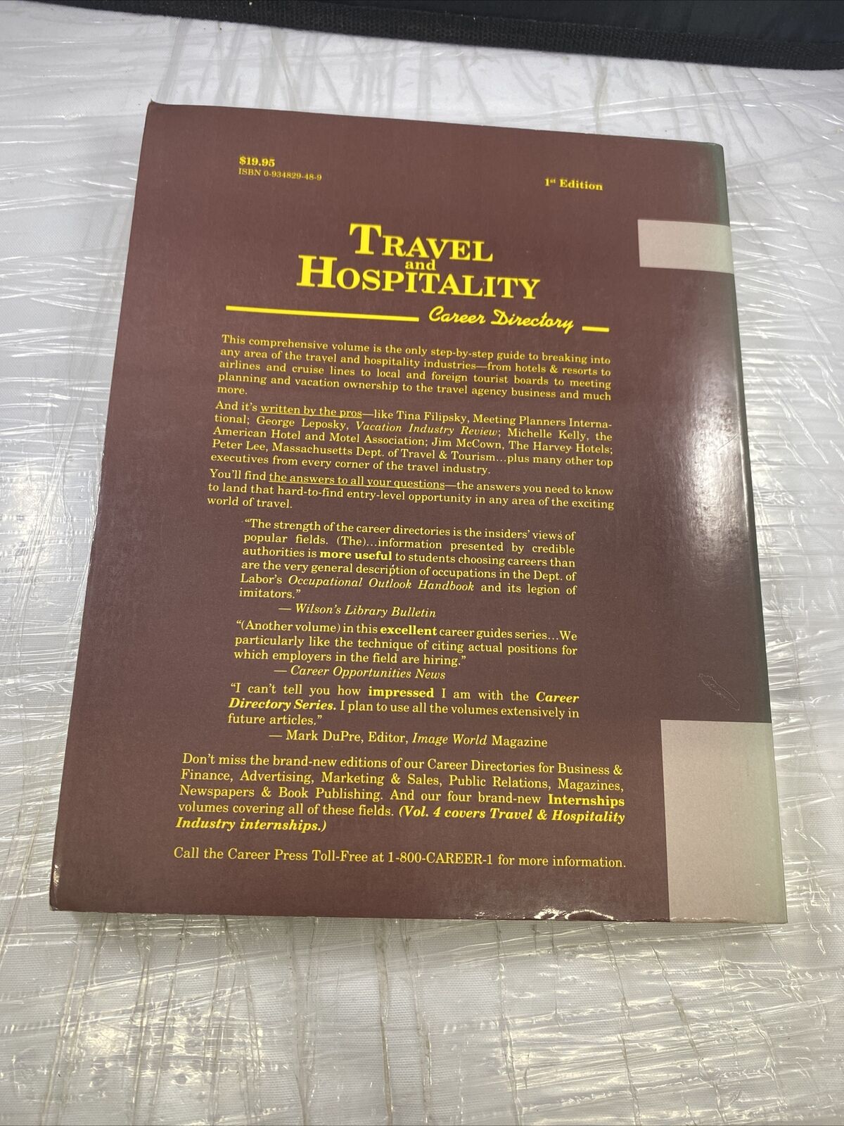 Travel and Hospitality Career Directory Guide Jobs In Service Industry Vintage