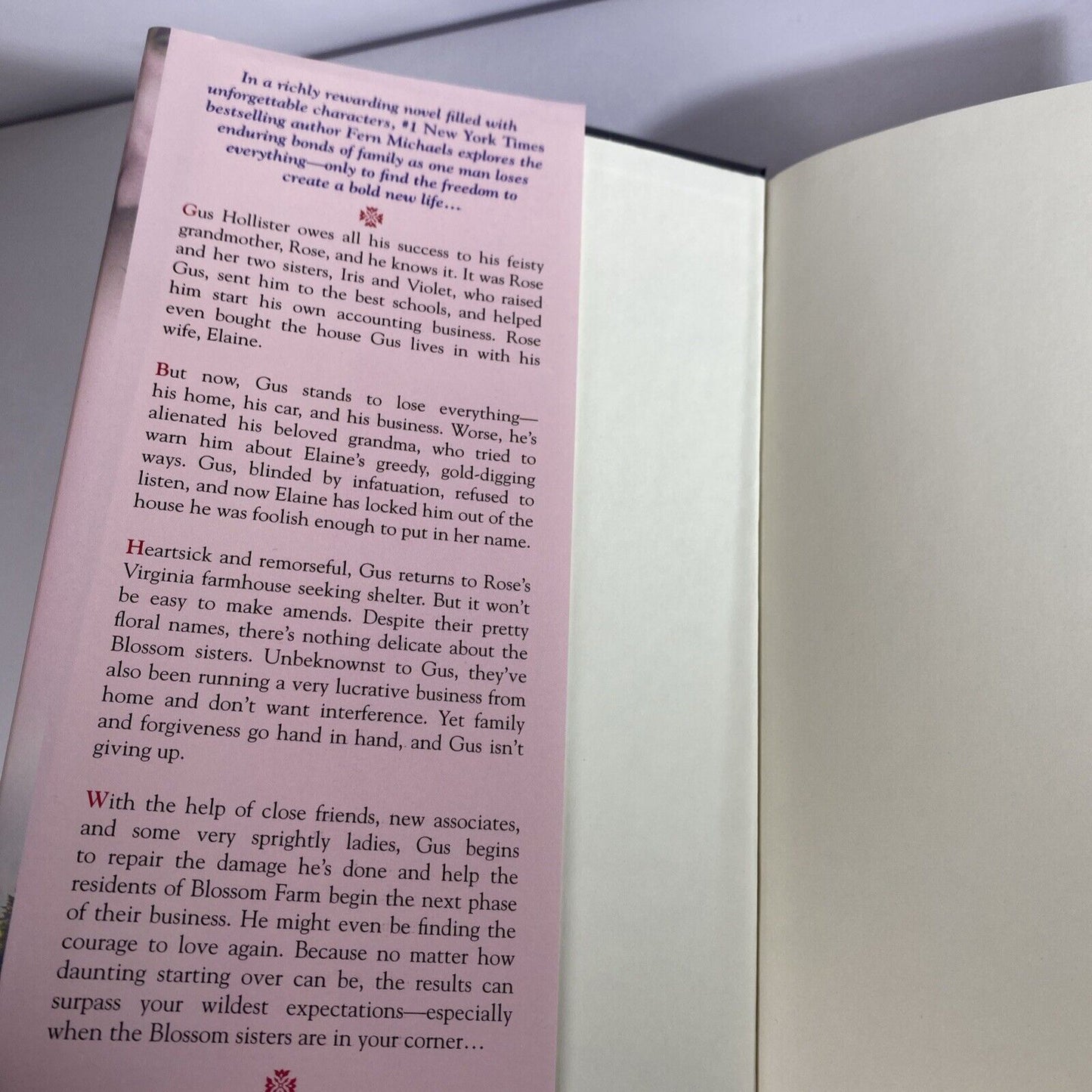 The Blossom Sisters - Hardcover By Michaels, Fern - Very Good Book Club Edition