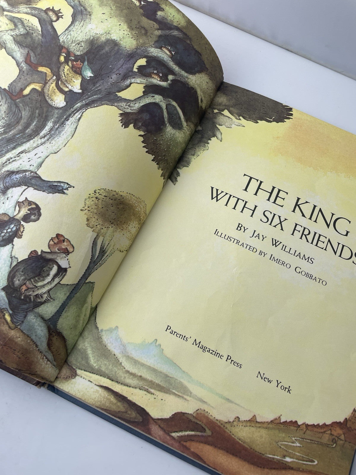 1968 The King with Six Friends by Illustrator Kate Greenaway