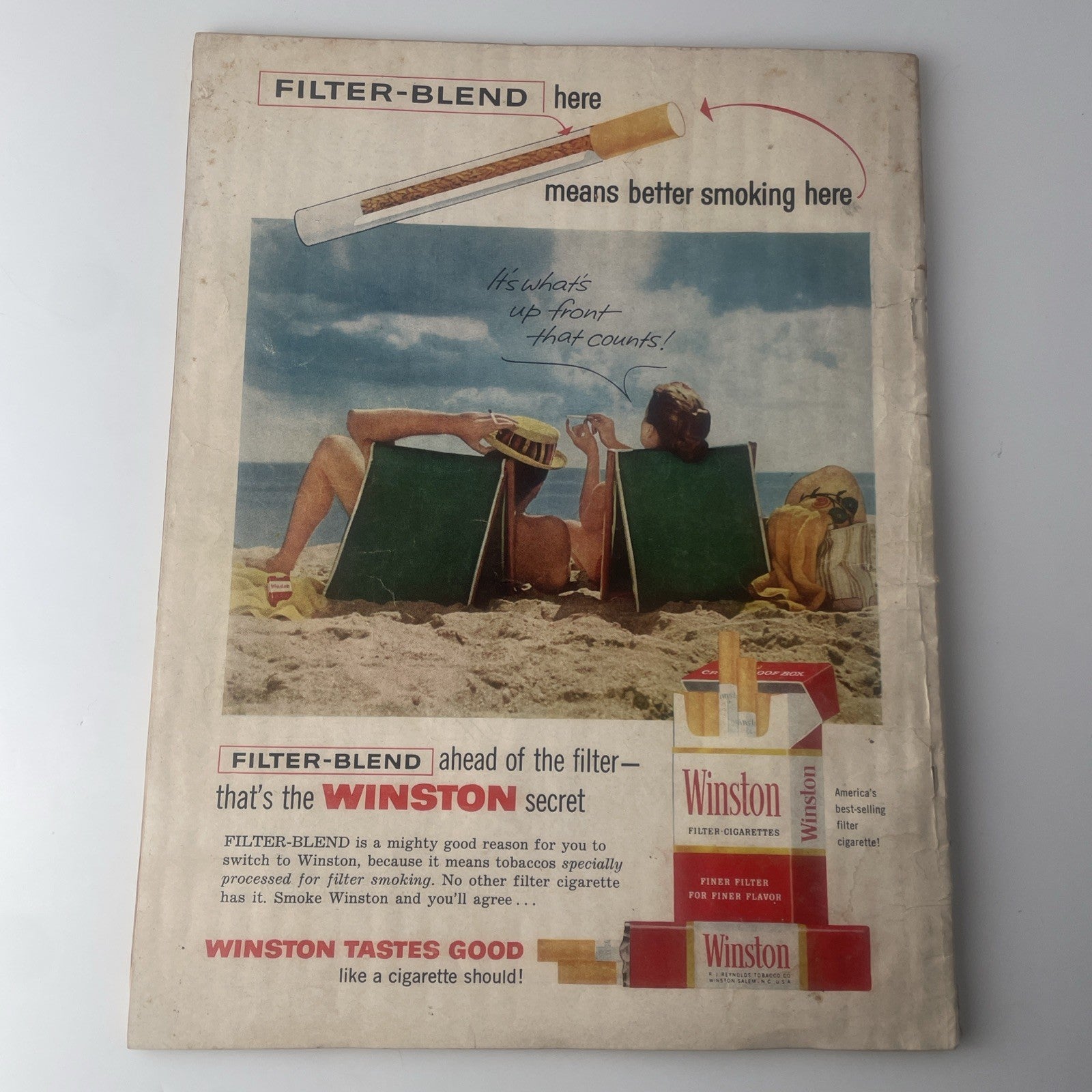 Vintage 50s Mens History Argosy Magazine July 1959 Good Condition