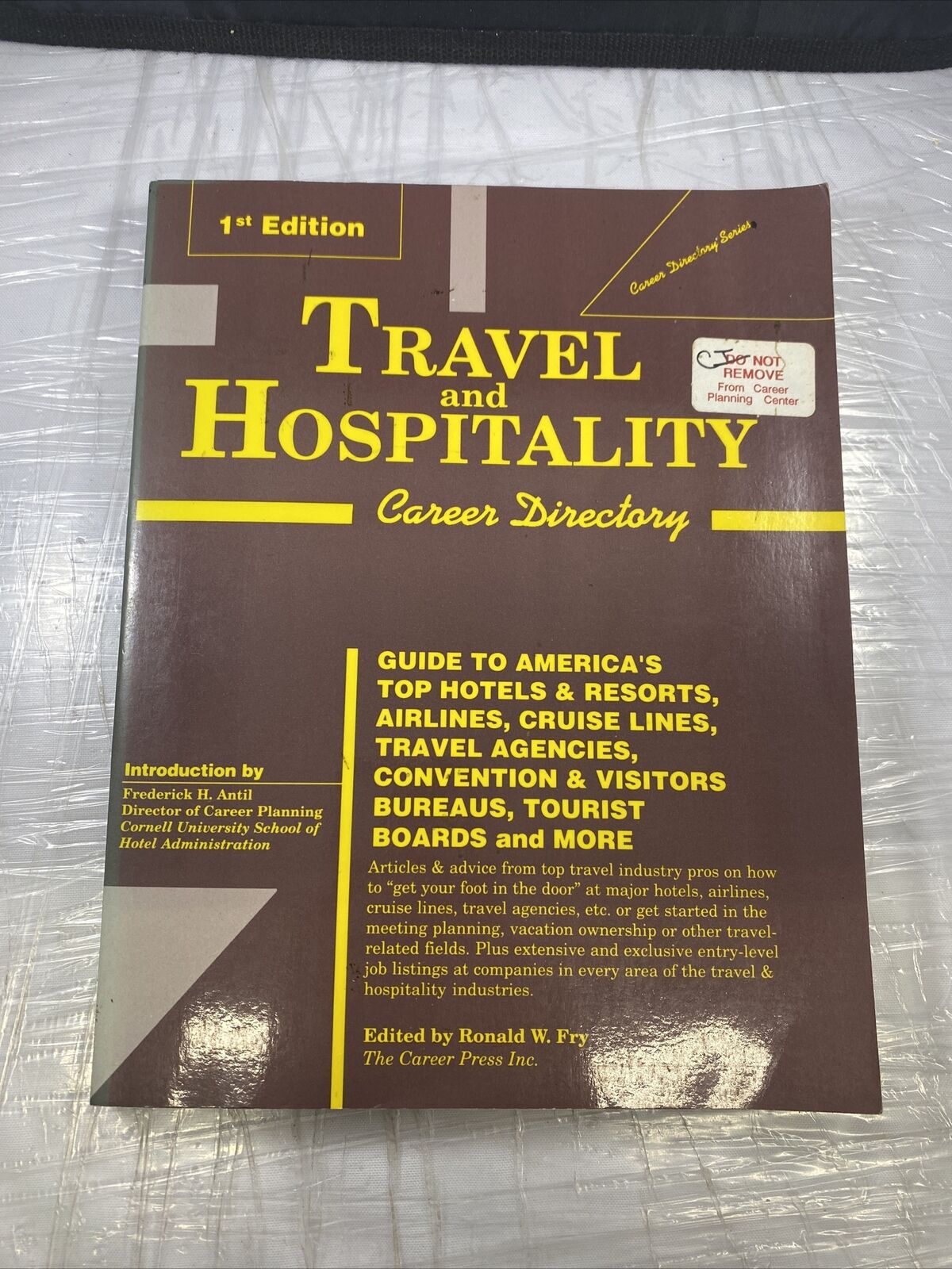 Travel and Hospitality Career Directory Guide Jobs In Service Industry Vintage