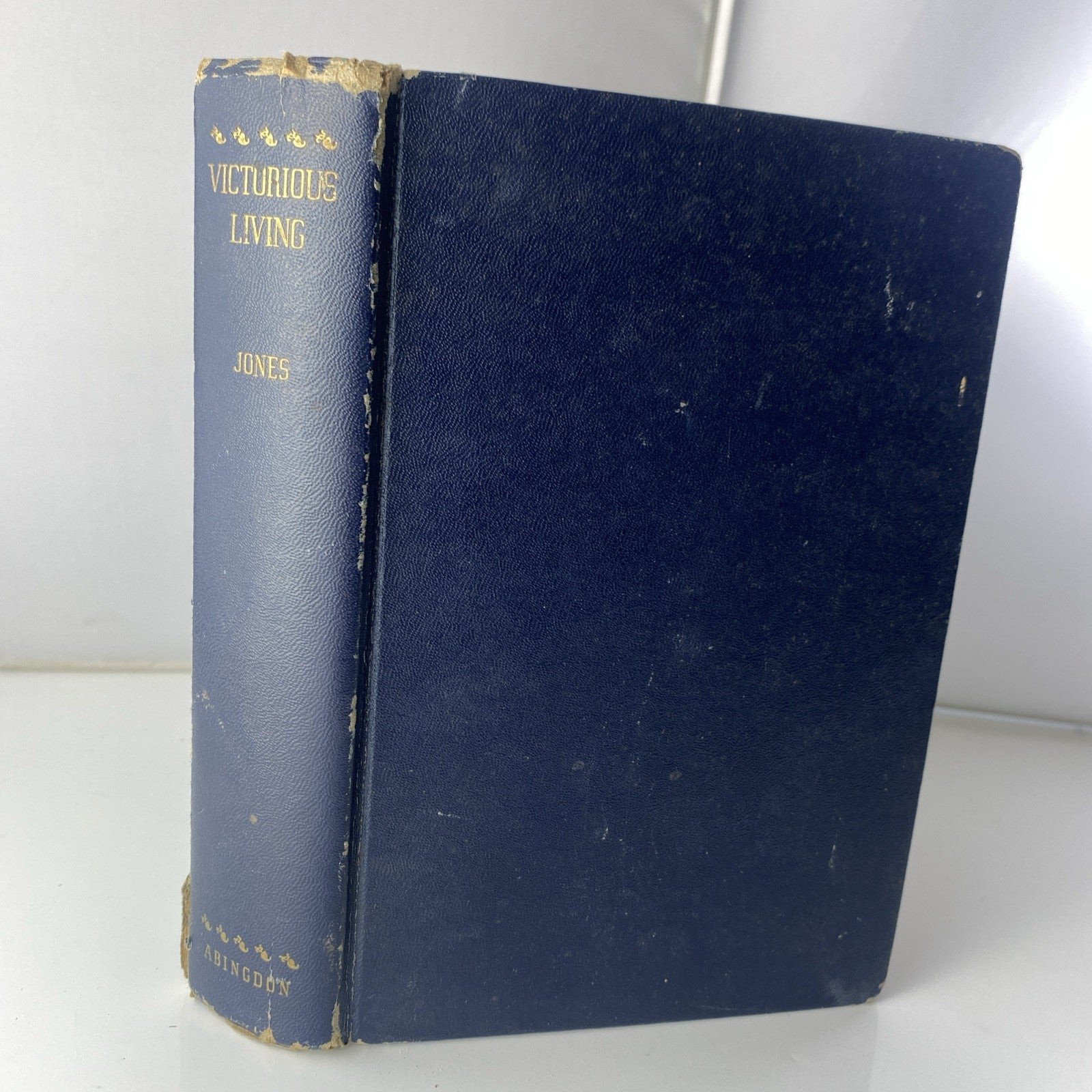 Victorious Living - 1930s Self Help Christian Hardcover by E. Stanley Jones