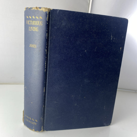 Victorious Living - 1930s Self Help Christian Hardcover by E. Stanley Jones