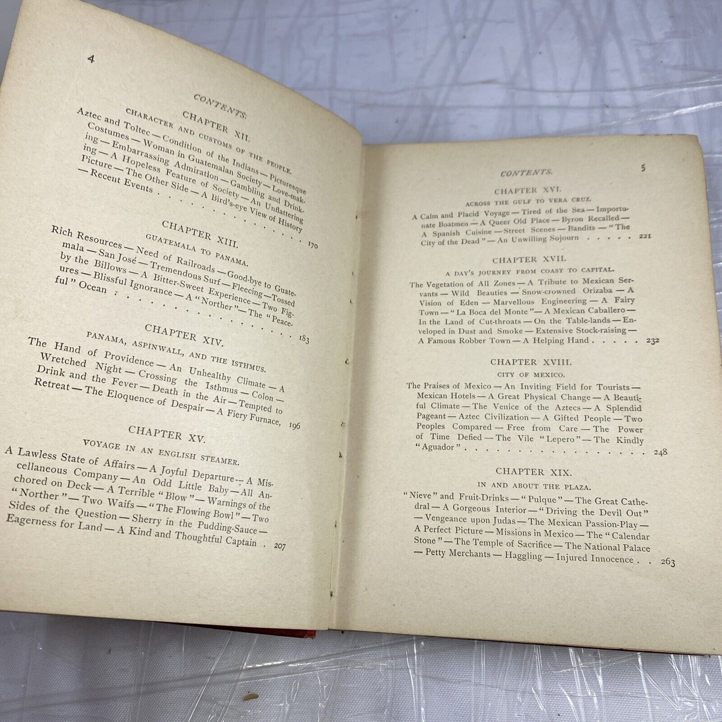 A Winter in Central America and Mexico 1886 Helen J. Sanborn ~ Travel Narrative