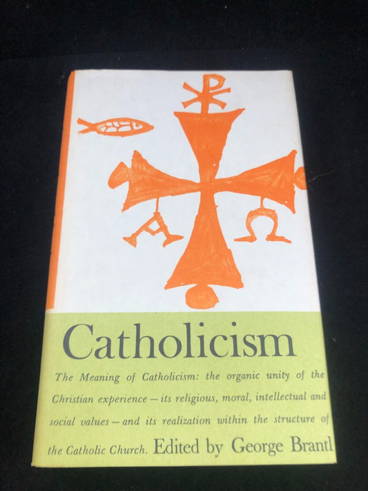 Catholicism Great Religions of Man Hardcover w Dust Jacket Book by George Brantl