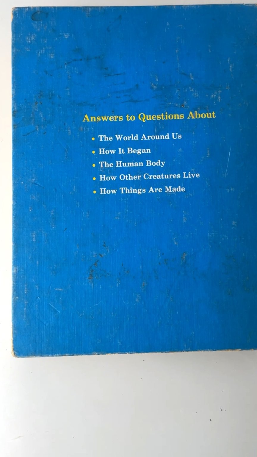 Tell Me Why by Arkady Leokum 1968 Edition Illustrated Science Answers