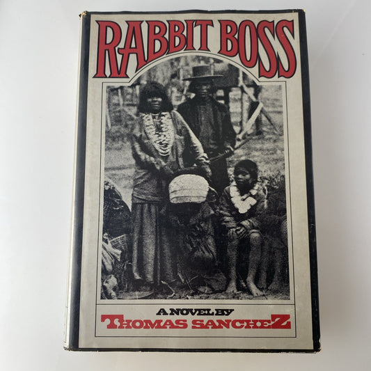 1973 Vintage Native American History Book "Rabbit Boss" Historical Fiction