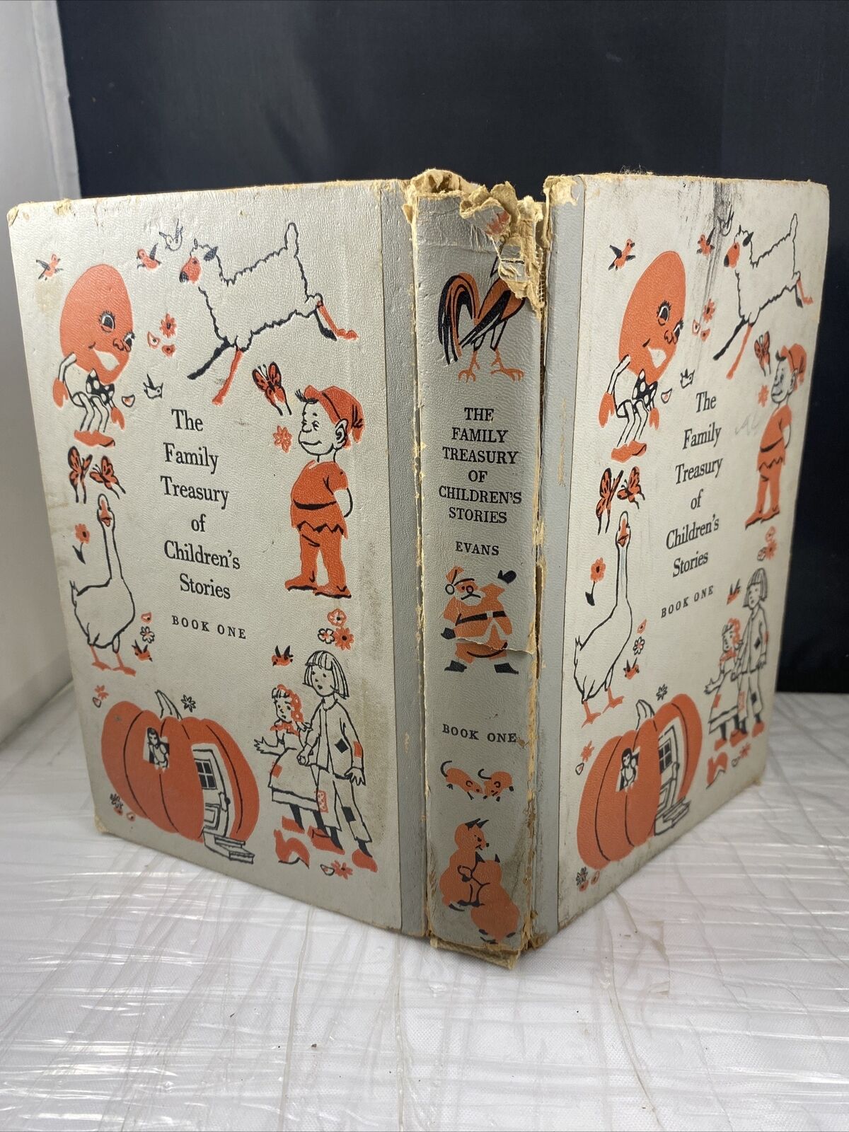 The Family Treasury of Children's Stories Book One 1956 Hardcover Illustrated