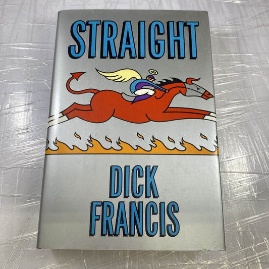 Straight by Dick Francis 1989 Hardcover Very Good Condition Full Size Book