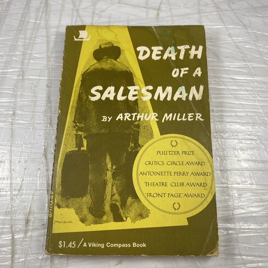 Death of a Salesman by Arthur Miller (1971, Paperback) Vintage 70s Ppb