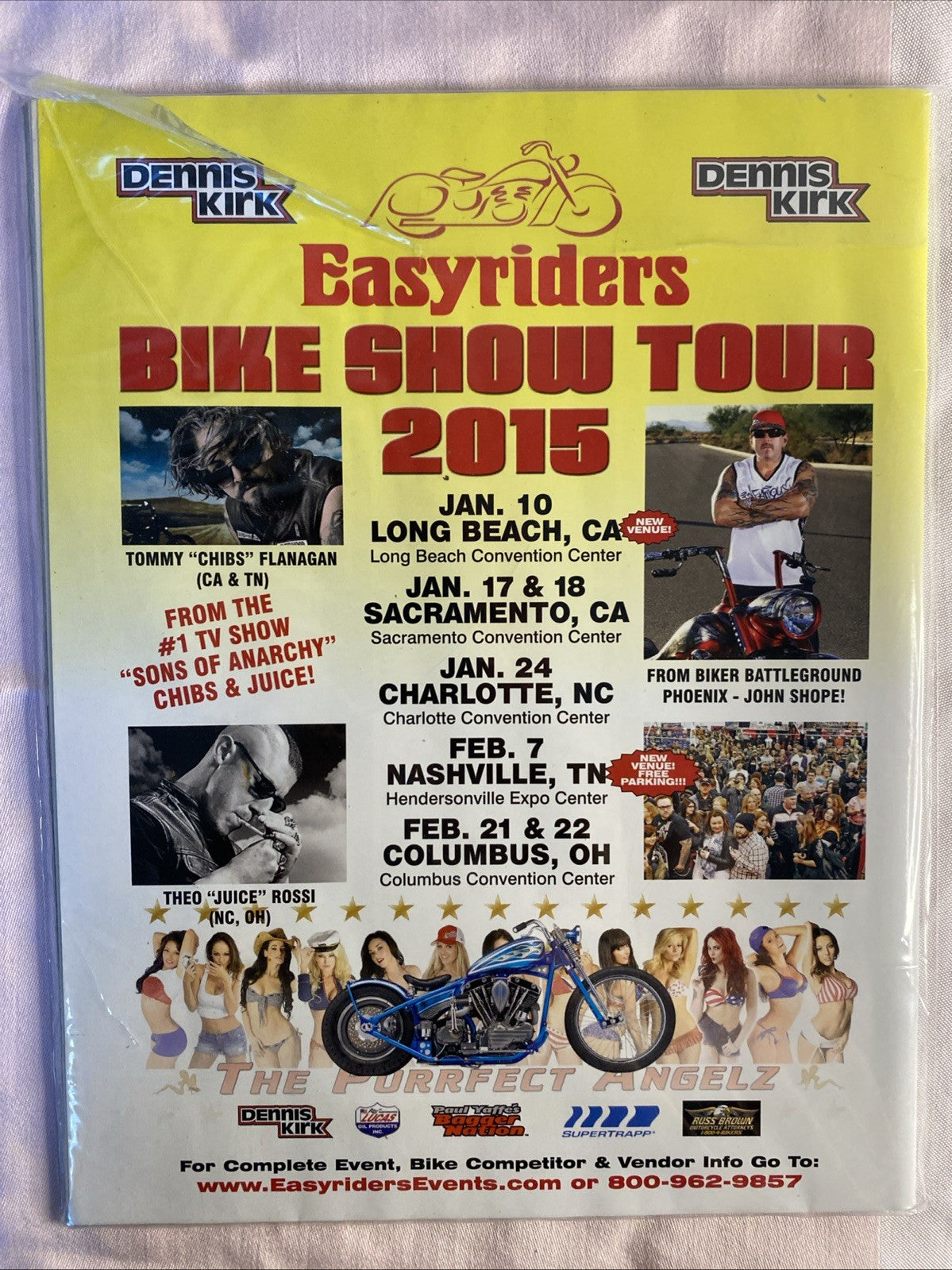 Easyriders Magazine November 2014 #497 Pre Owned 