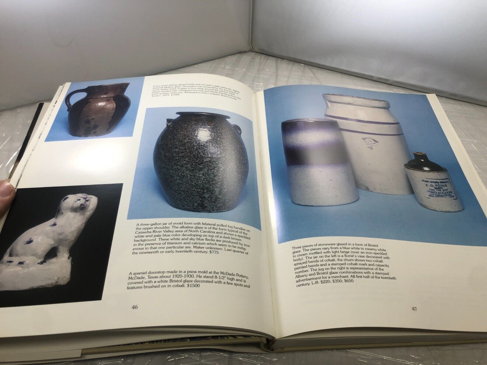 AMERICAN STONEWARES: Art & Craft of Utilitarian Potters by Georgeanna Greer 1999