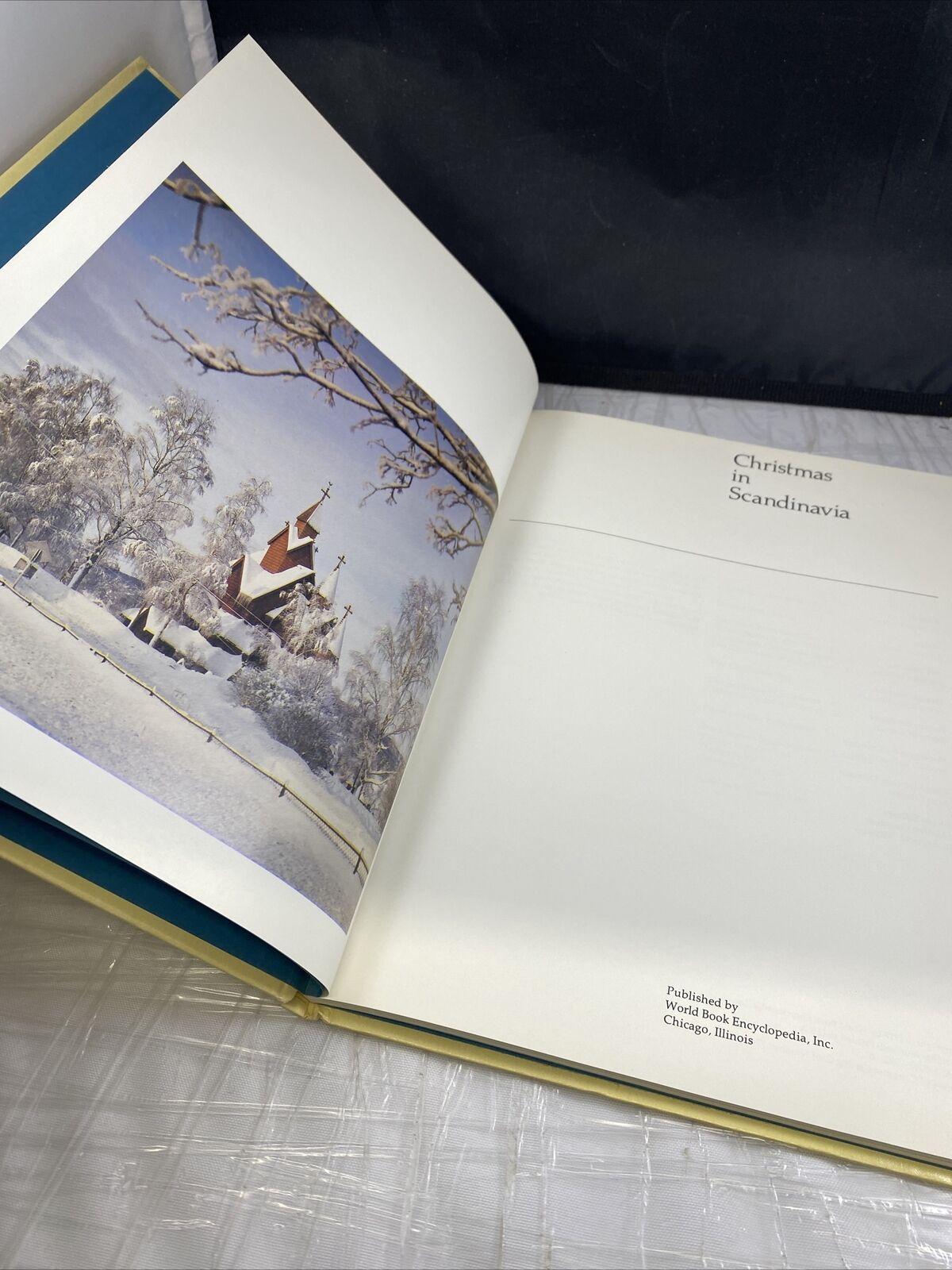 Christmas In Scandinavia From World Book. Vintage 1977. Collectable. Holiday