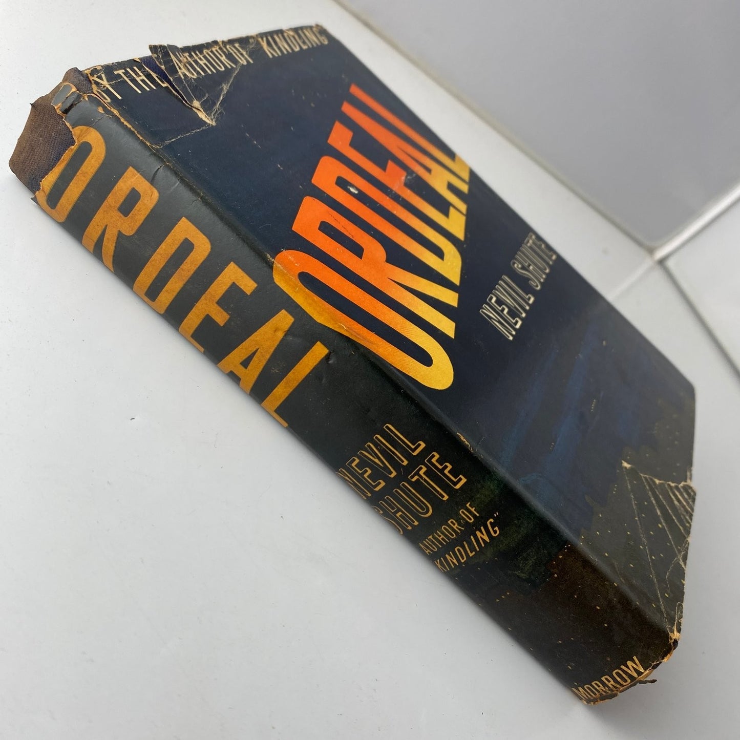 Ordeal Nevil Shute 1939 First Edition WWII Novel William Morrow