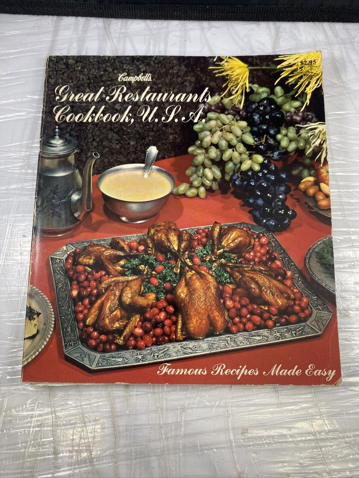 Vintage Campbell Cookbook Great Restaurants USA Famous Recipes Made Easy Paperba