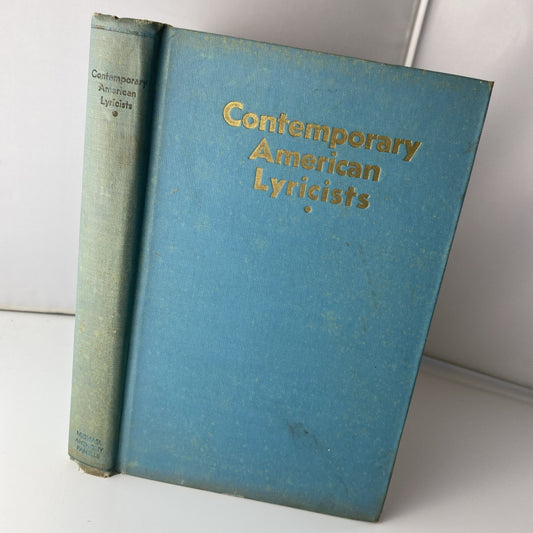 Extremely Rare Antique Songwriters Poets Poetry Contemporary American Lyricists