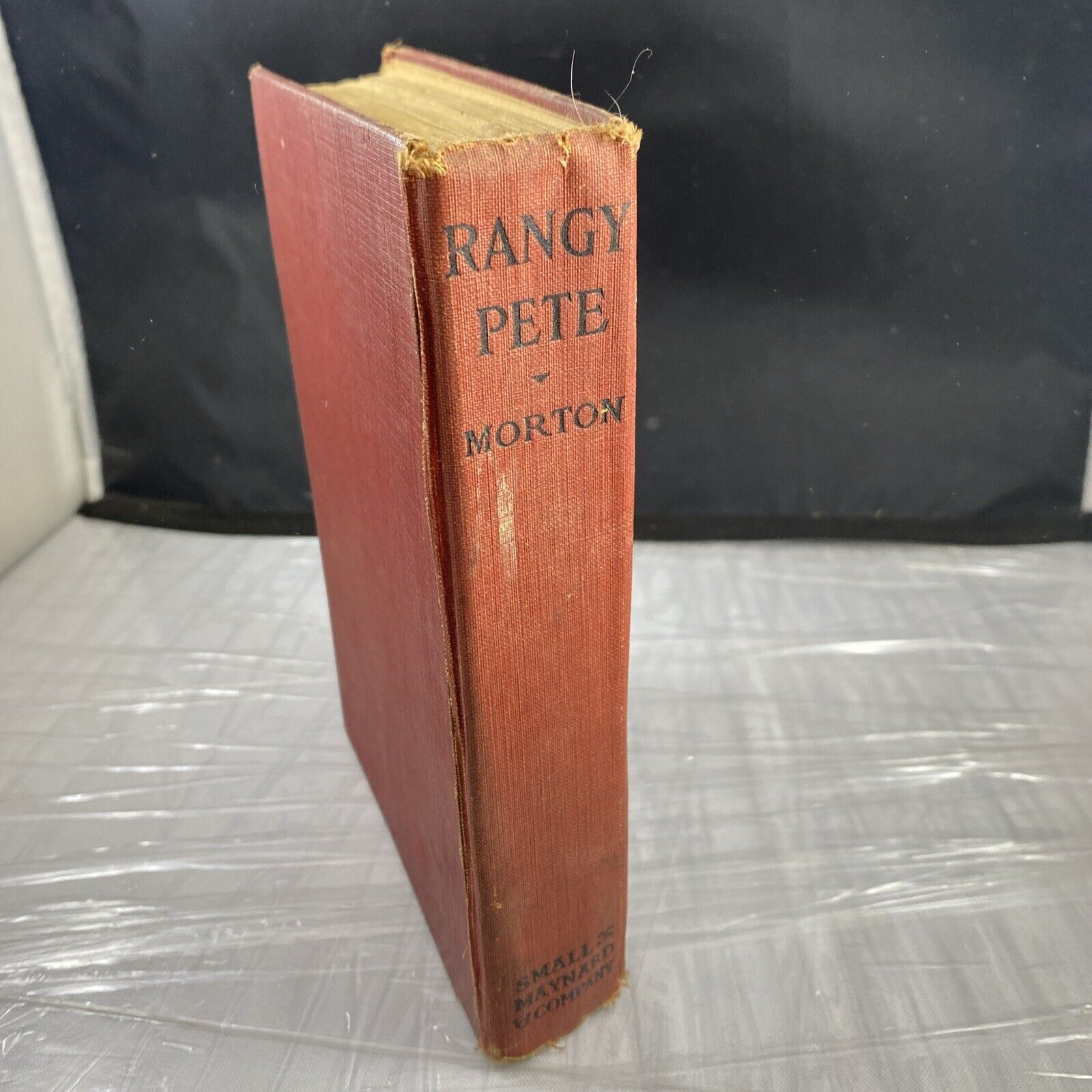 Guy Morton RANGY PETE Small Maynard & Co. 1922 ANTIQUE Historical Fiction Novel