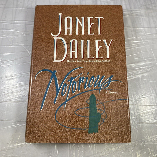 Notorious Janet Dailey Book Club Edition Vintage Romance Novel Very Good