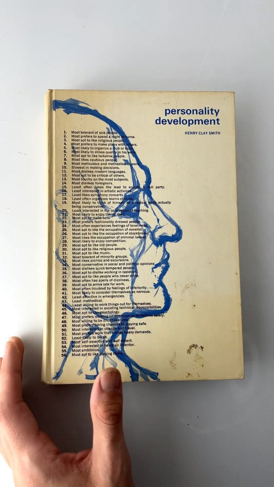 Personality Development Henry Clay Smith 1968 Illustrated Edition