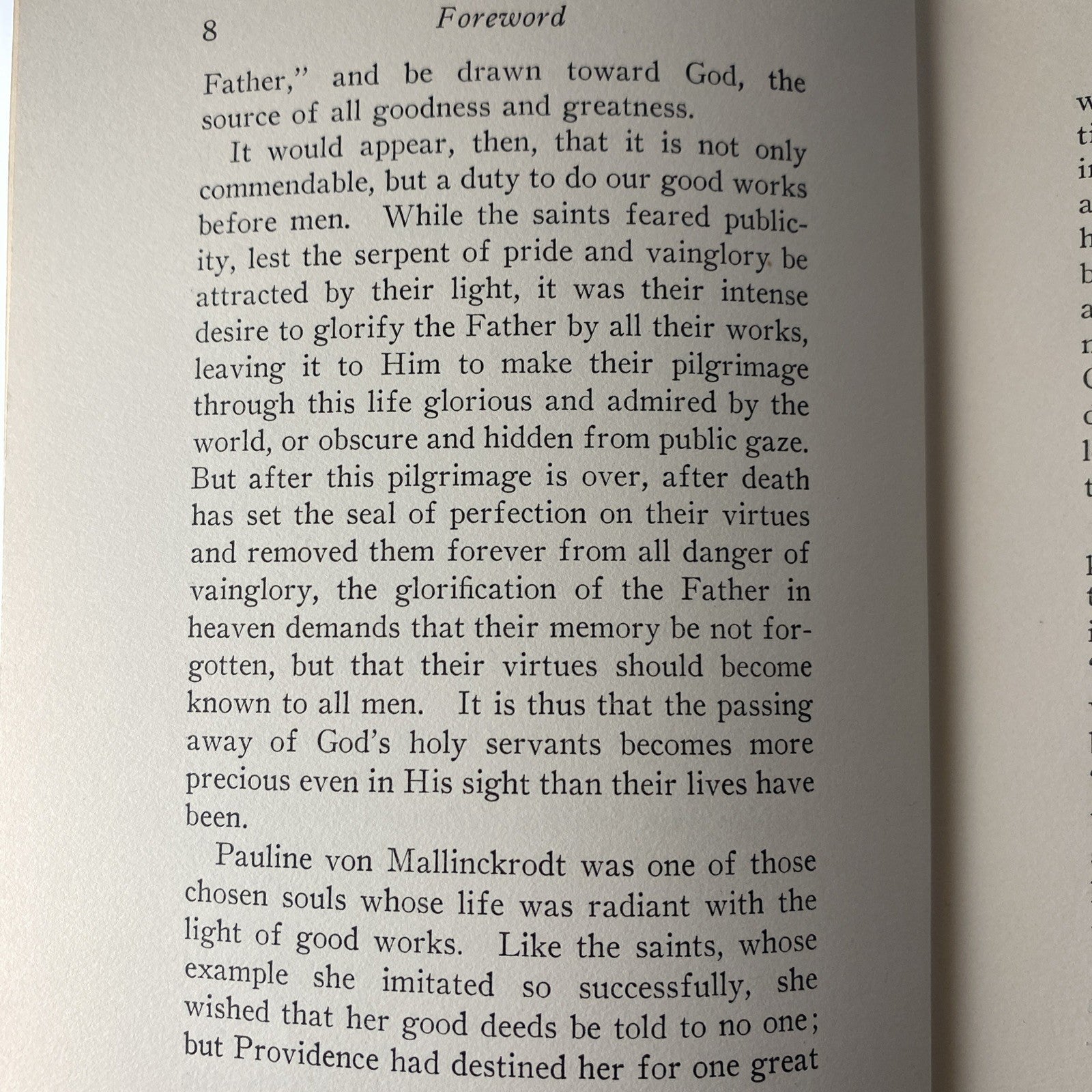 Rare Antique Biography Of A Nun. The Life Of Mother Pauline Von Mallinckrodt 