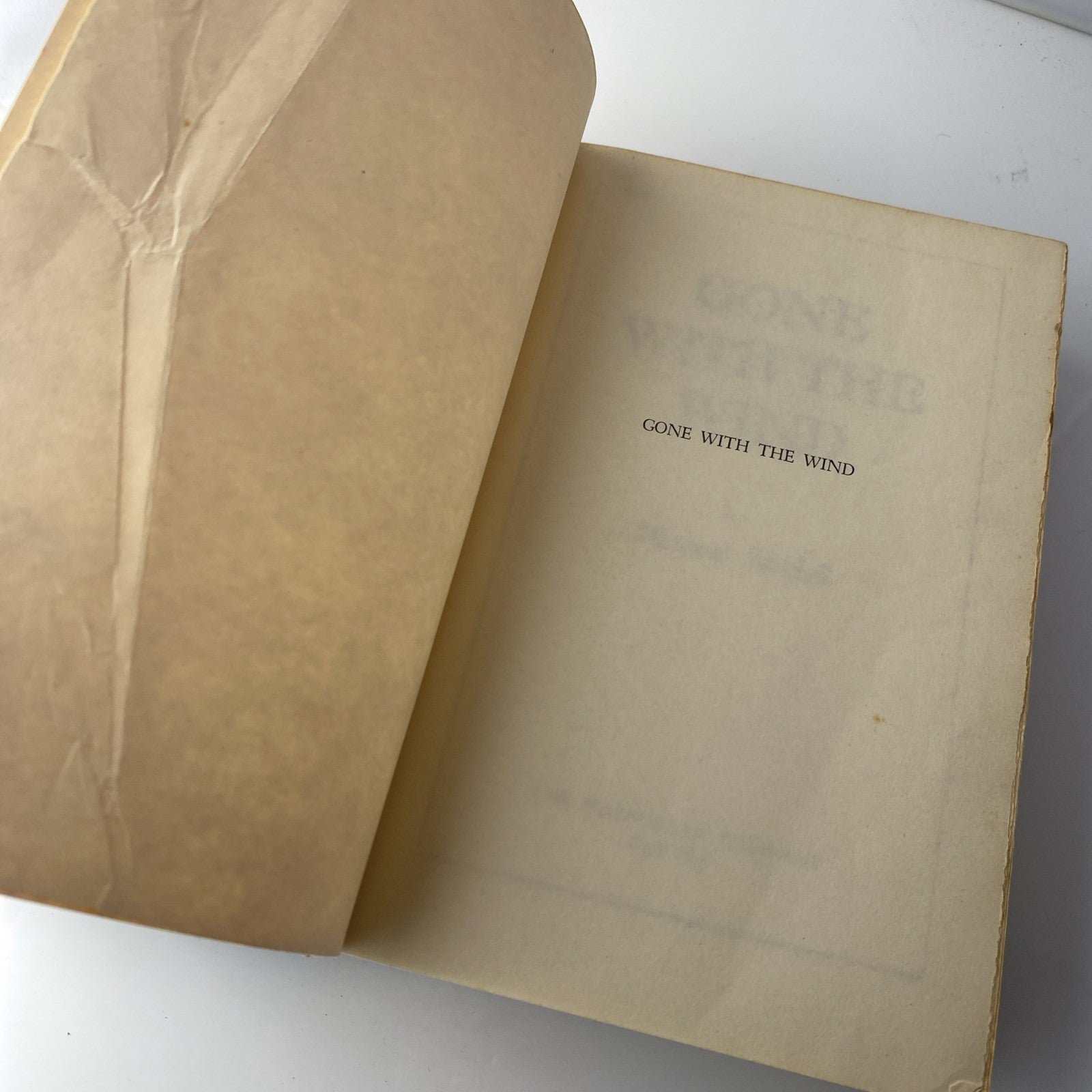 Gone with the Wind by Margaret Mitchell, HC W/O DJ, 1936, BCE, Binding Loose