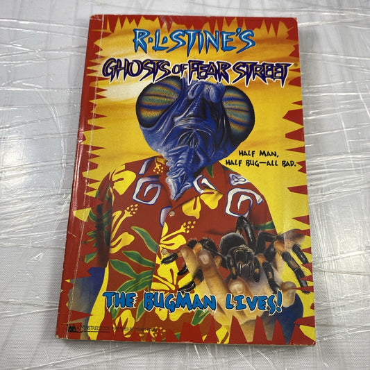 Ghosts of Fear Street  1st print  R. L. Stine - 1996 bugman lives Ex Library