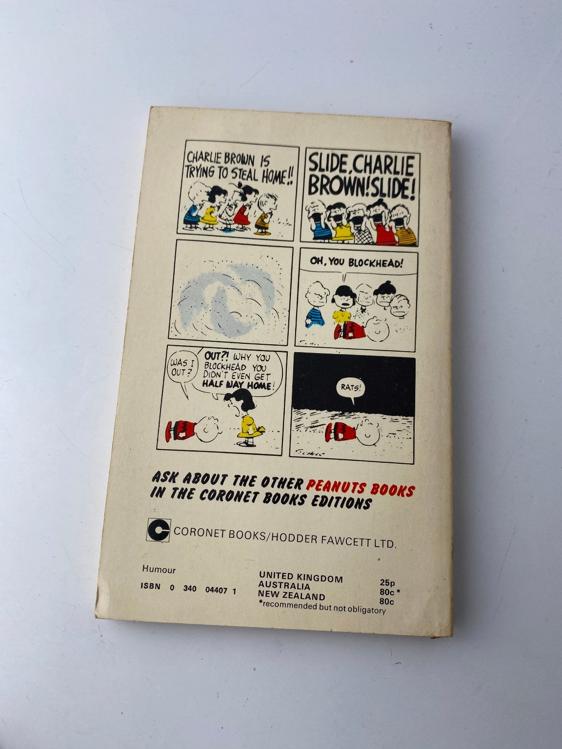 Slide Charlie Brown Slide Charles M Schulz 1969 Illustrated Coronet