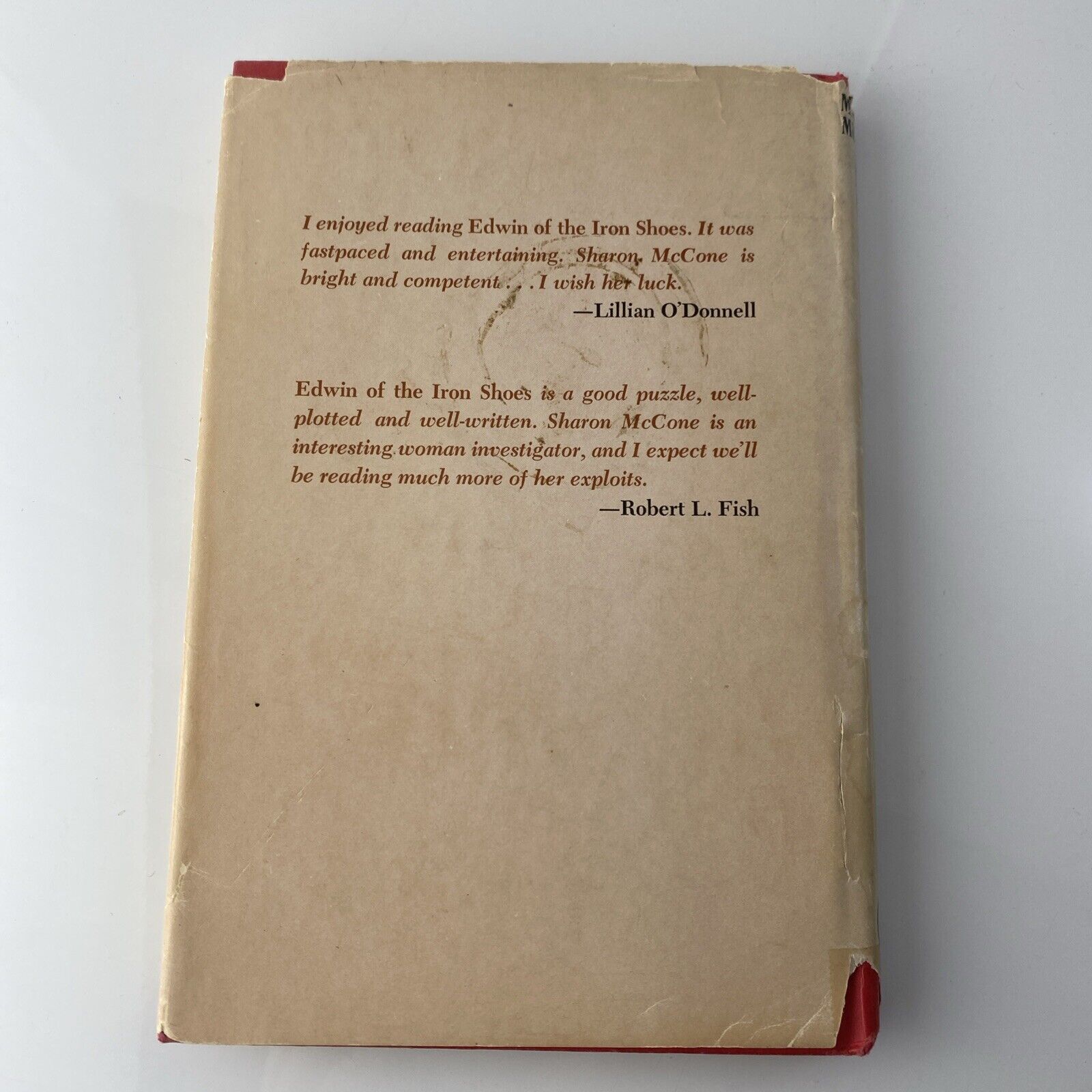 Edwin of the Iron Shoes (Hardcover, 1977) by Marcia Muller, Book Club Ed