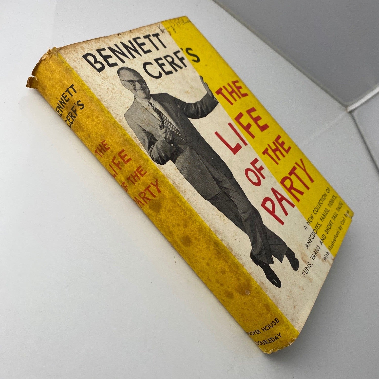 The Life of the Party Bennett Cerf 1956 Book Club Edition Humor Hanover House