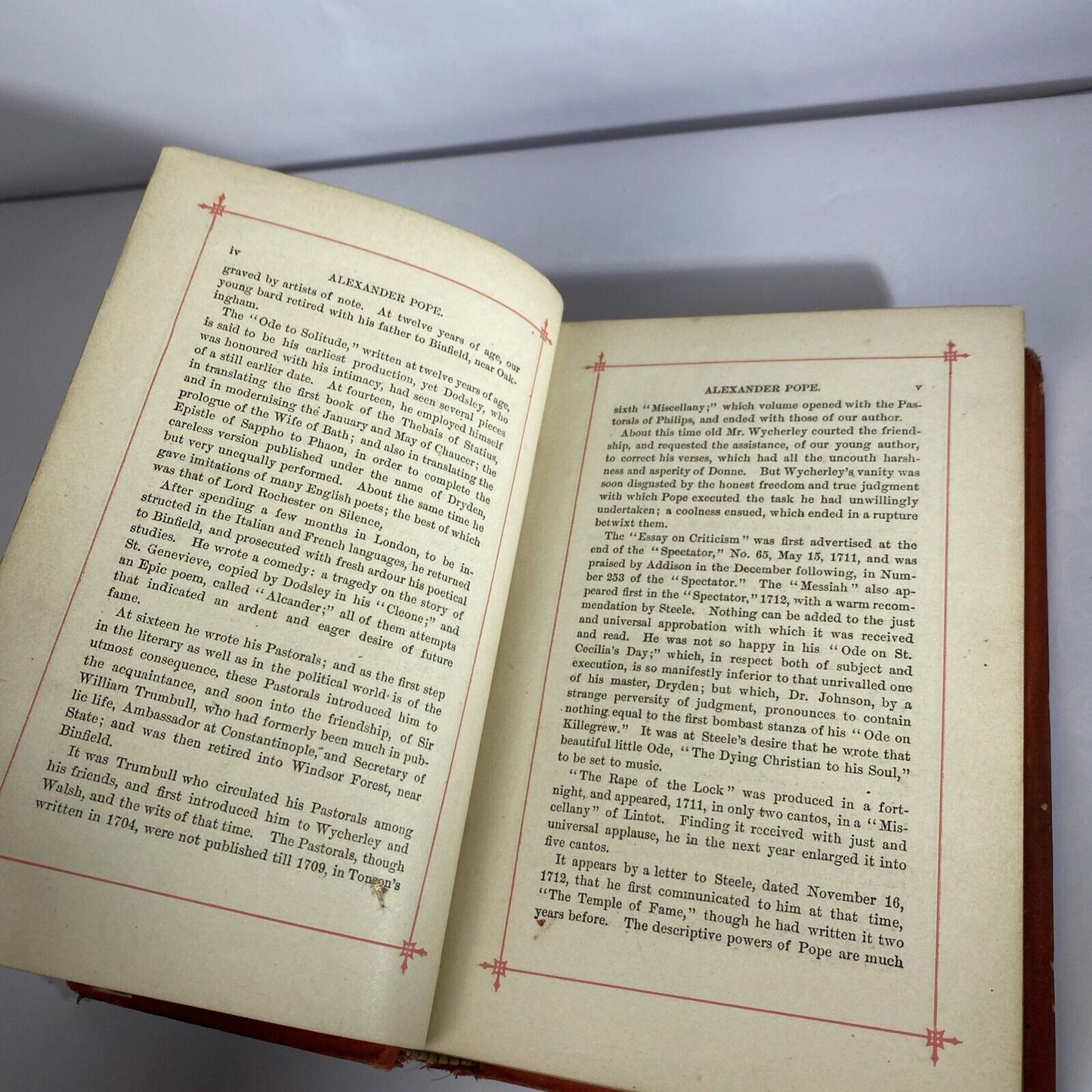 THE POETICAL WORKS OF ALEXANDER POPE ILLUSTRATED EXCELSIOR EDITION SEE PICTURES!