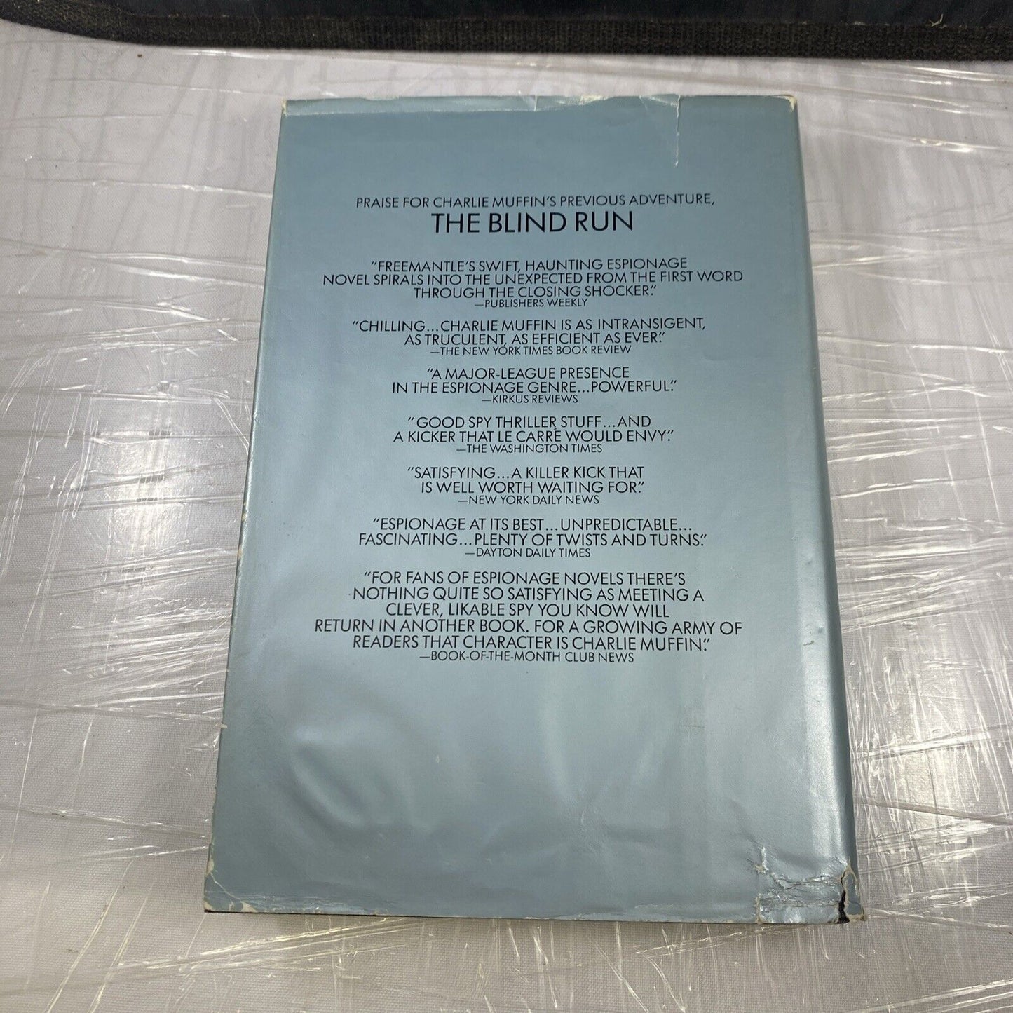 1987 SEE CHARLIE RUN Brian Freemantle British Secret Service Agent Muffin hc/dj