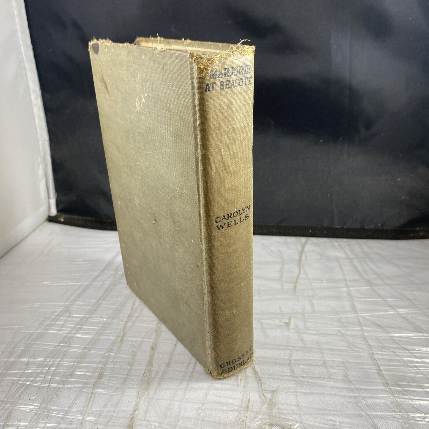 Carolyn Wells MARJORIE AT SEACOTE  1912 Rare First Edition Antique Worn Book