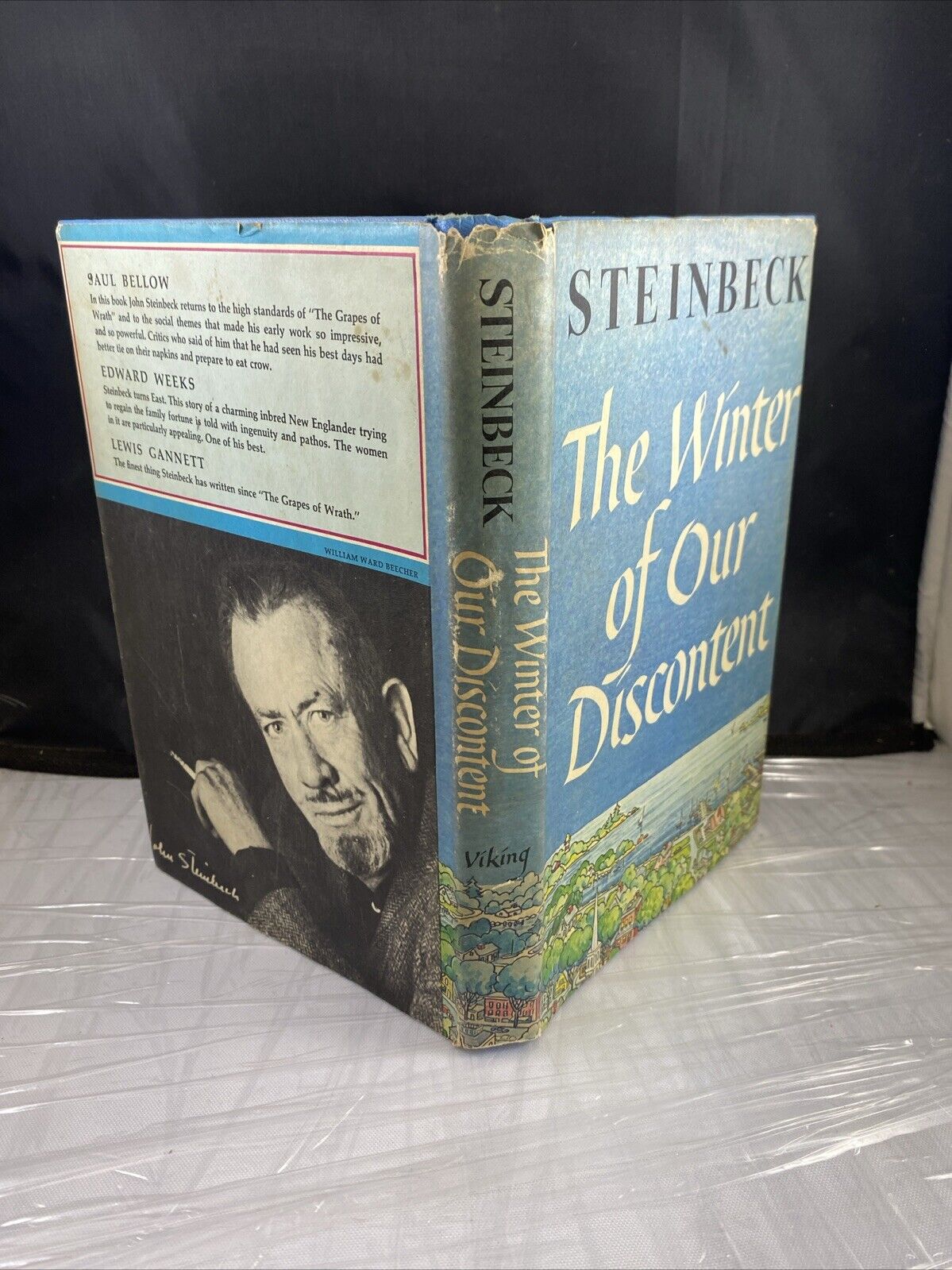 The Winter Of Our Discontent, by John Steinbeck, 1961 HC DJ, Book Club Edition