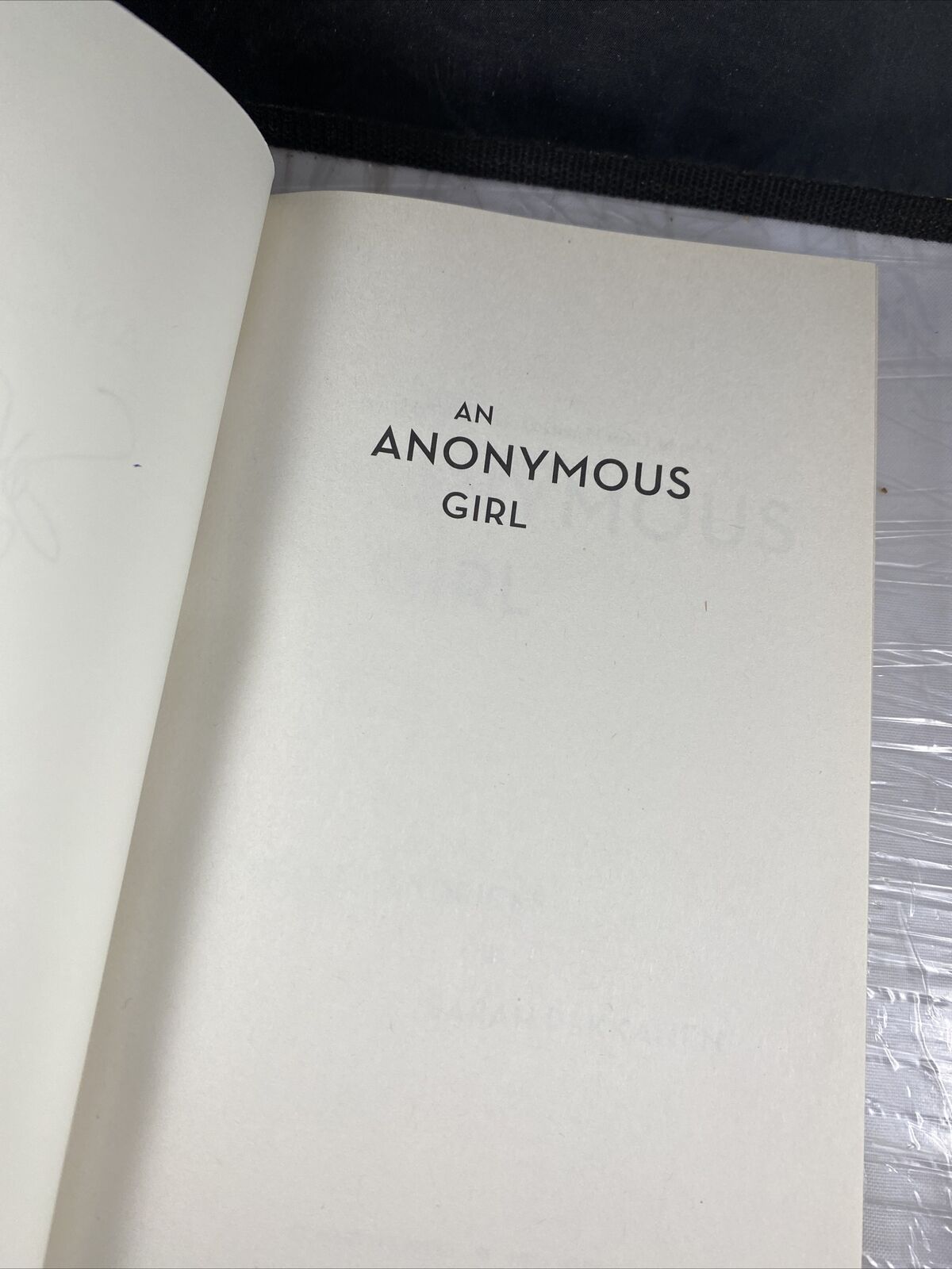 An Anonymous Girl by Greer Hendricks & Sarah Pekkanen (2019) SIGNED x 2 1st/1st