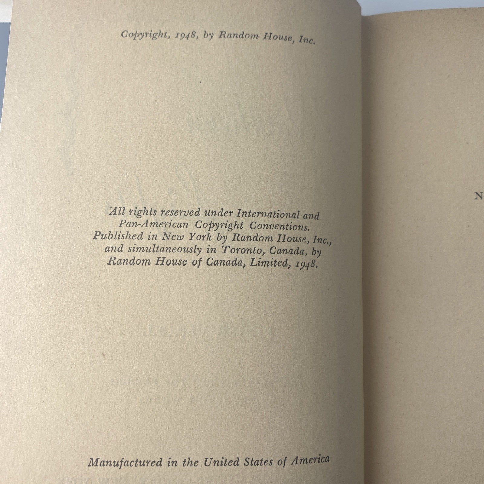 Vintage Fiction Northern Lights Roger Vercel Hardcover Book Club Edition 1948